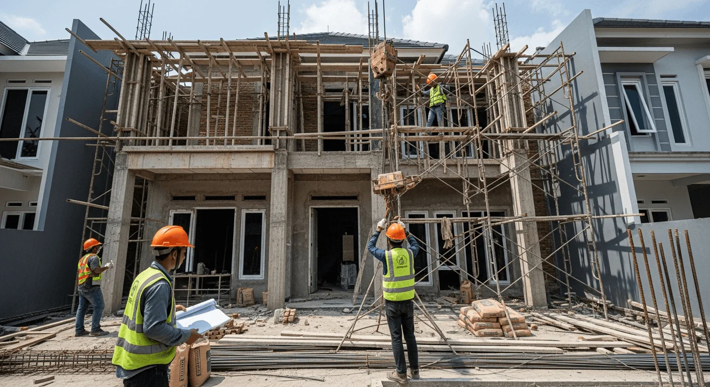 Renovasi Rumah Tipe 36 Menjadi 2 Lantai