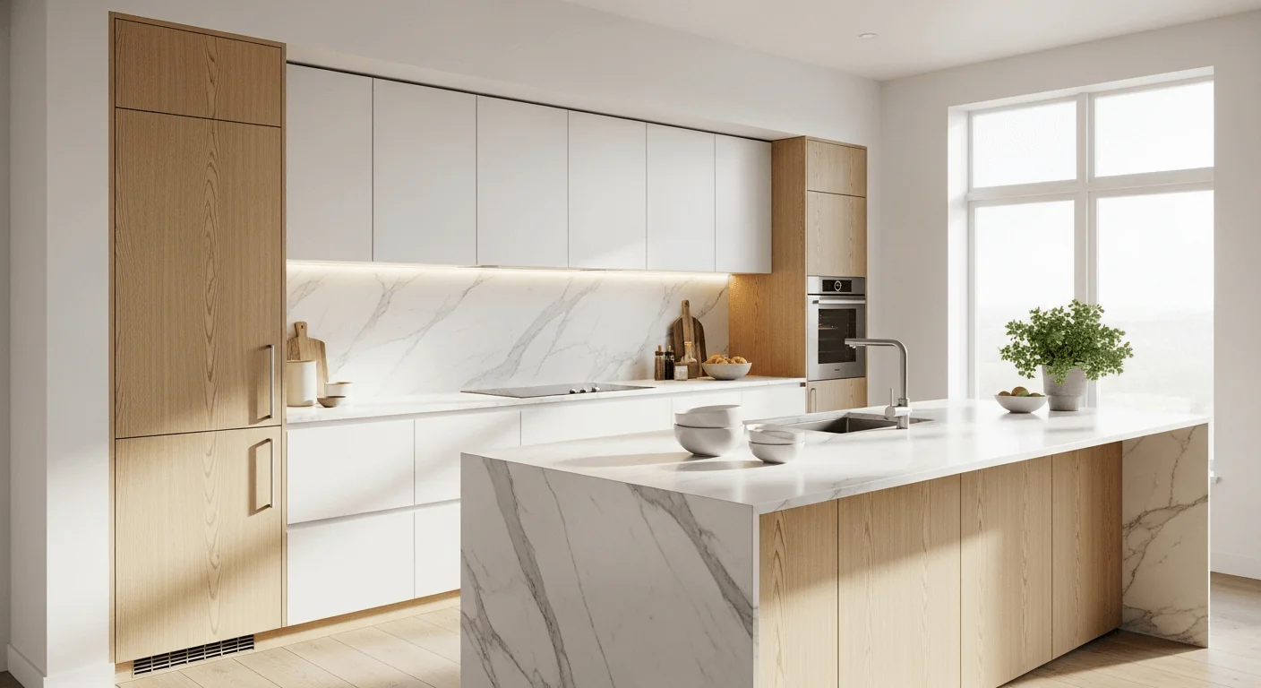 Inspirasi renovasi desain dapur minimalis modern