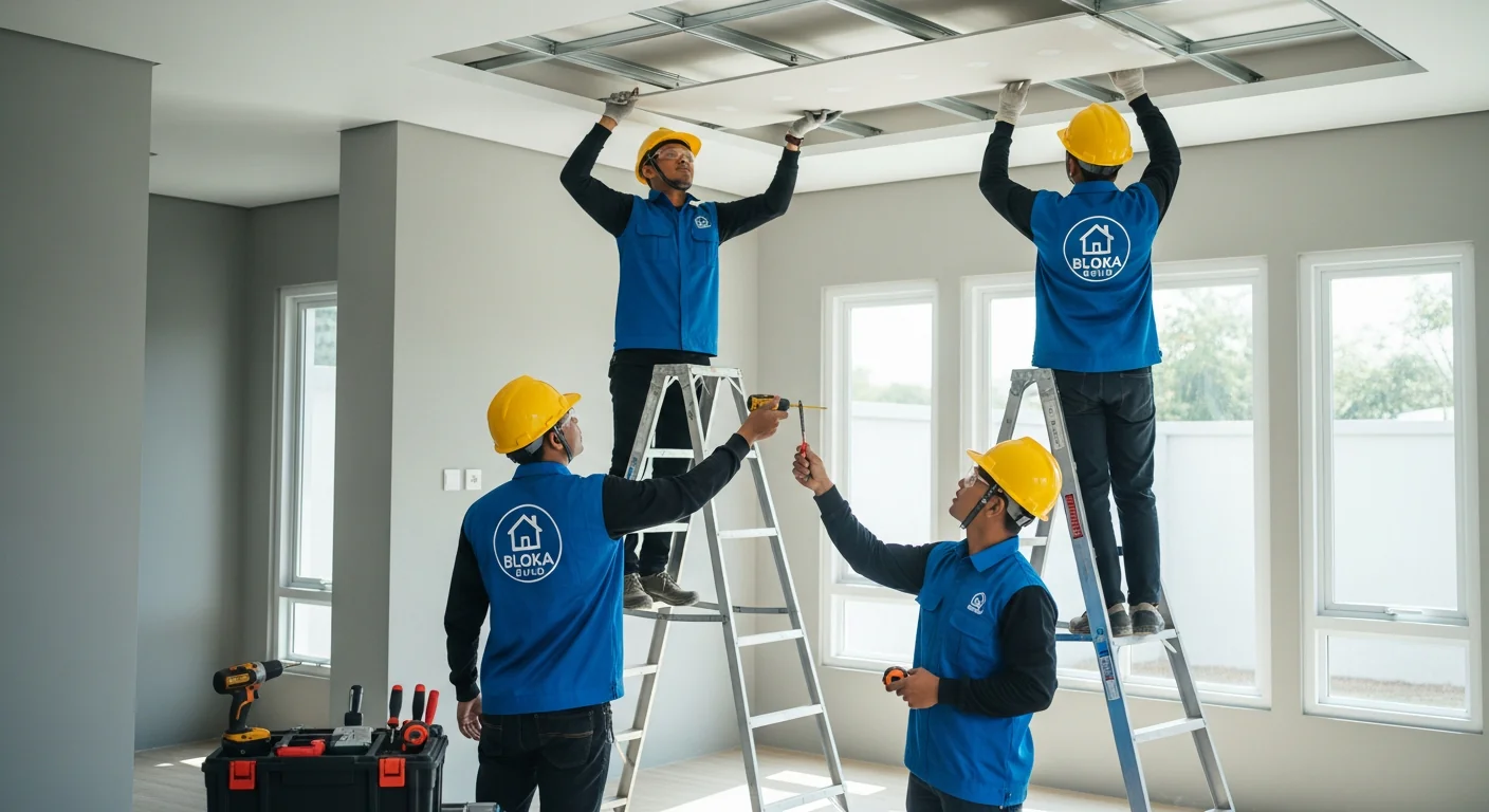 Jenis Material Plafon Rumah