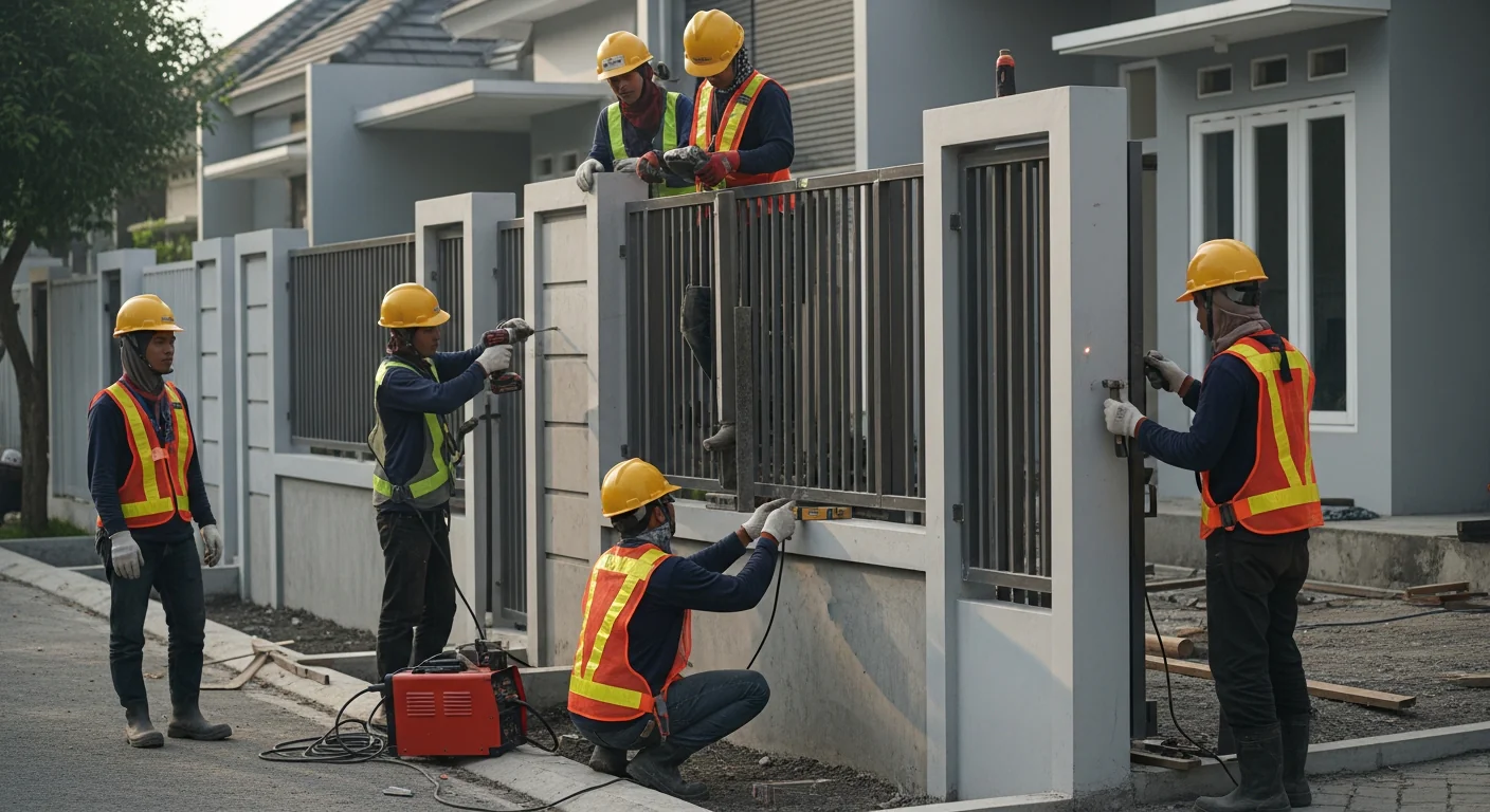 Tinggi Pagar Rumah yang Ideal