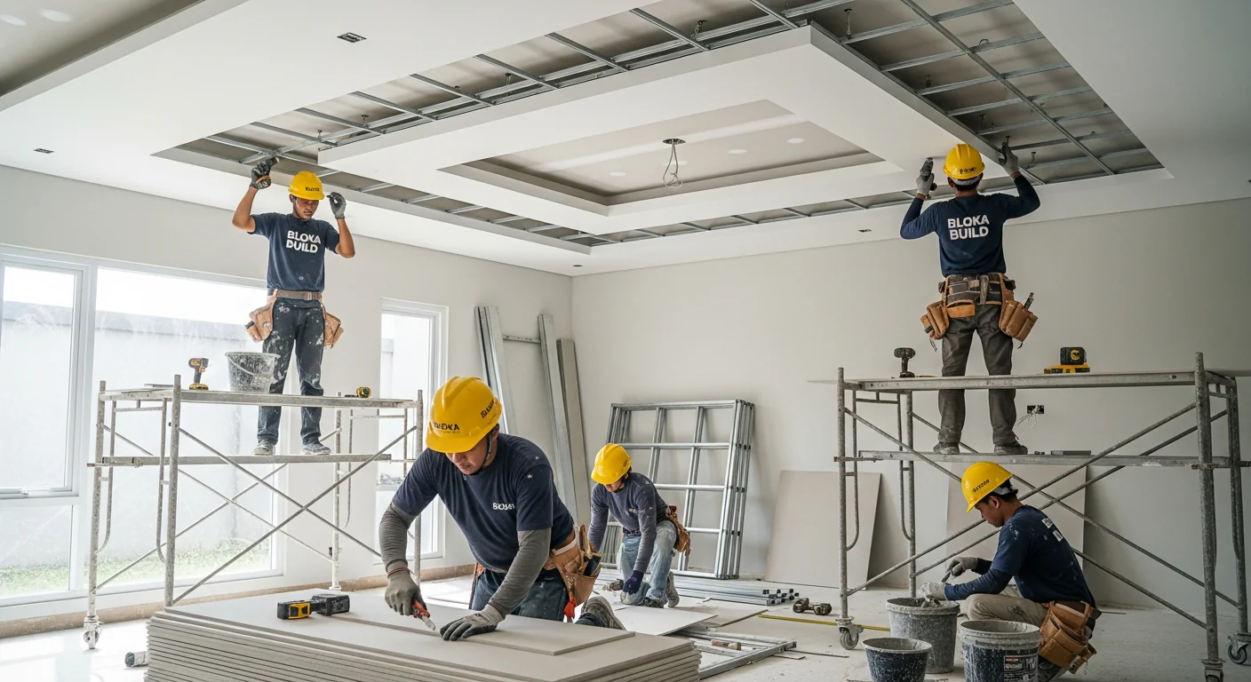 Kelebihan Plafon Gypsum untuk Rumah Modern