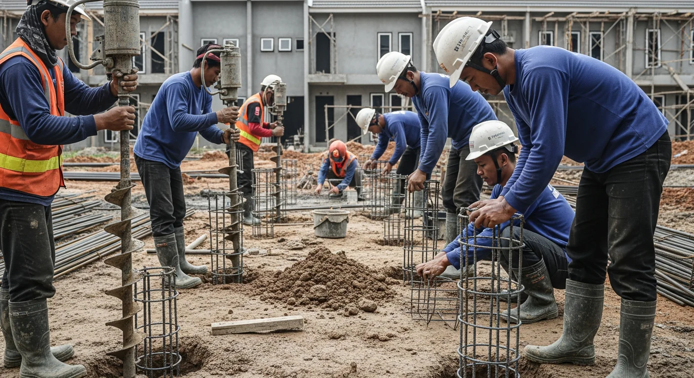 Pondasi Strauss Pile