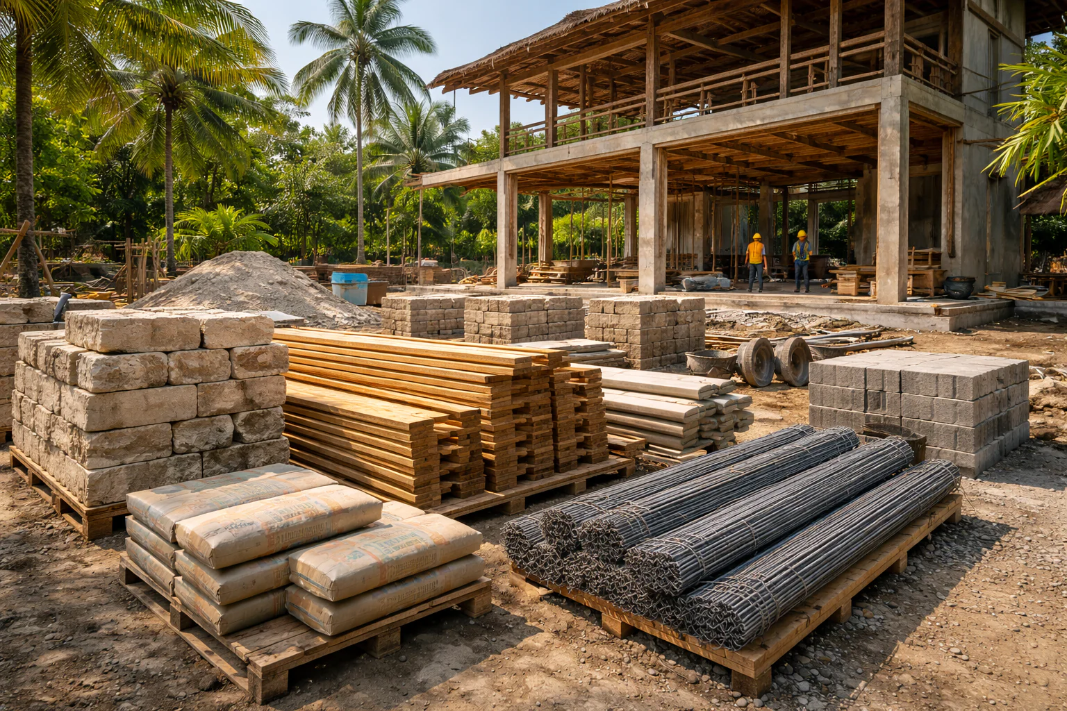 Mengenal Material Bangunan yang Cocok untuk Villa di Bali