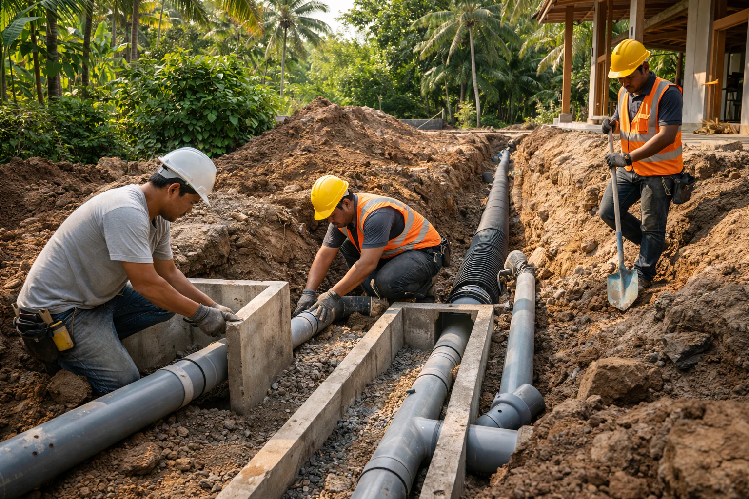 Sistem Drainase Villa yang Baik untuk Iklim Bali
