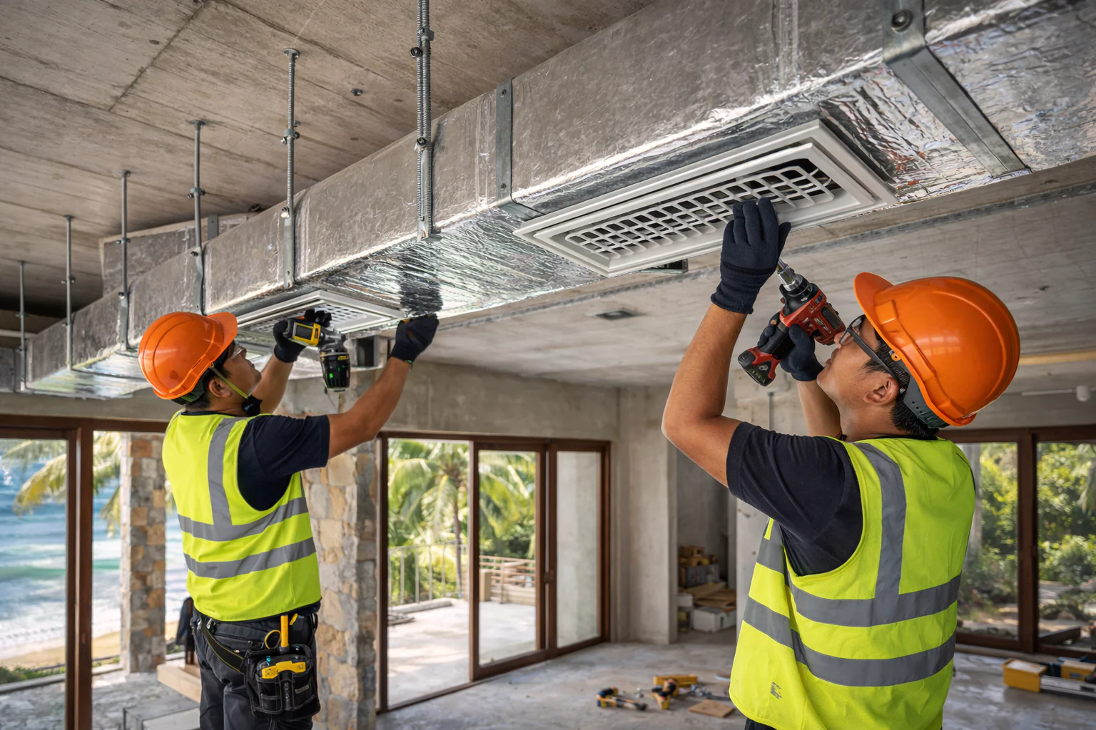 Sistem Ventilasi dan Pencahayaan Alami pada Villa Tropis