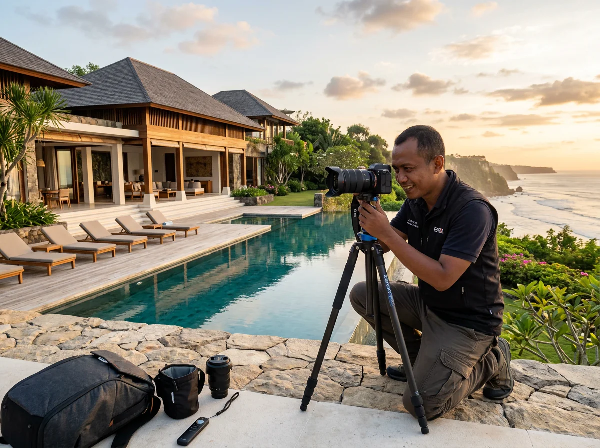 Cara Membuat Foto Villa yang Menjual di Internet